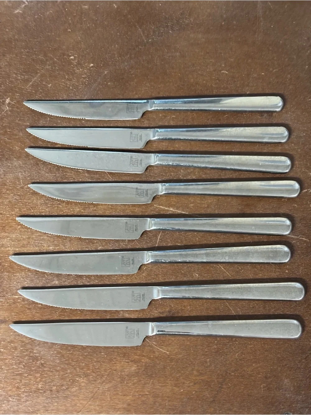 Zwilling J.A. Henckels 8 Piece Stainless Steel Steak Knife Set